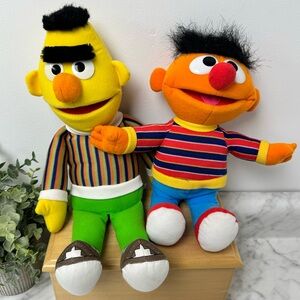 Sesame Street’s Bert and Ernie Vintage Plush